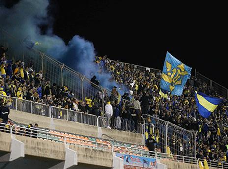 לפחות אוהדי מכבי סיפקו אווירה (אלן שיבר)