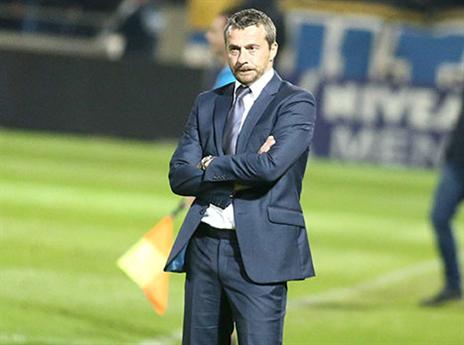 השחקנים ישמחו לקבל מאמן אחר. יוקאנוביץ' (צילום: אלן שיבר)