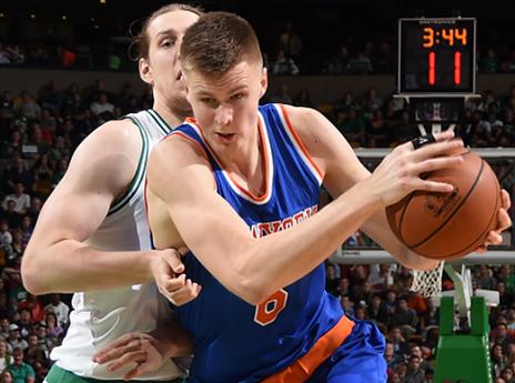 פורזינגיס מנער את אוליניק מבוסטון (Getty)