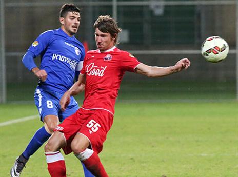 דמיטרי באגה. בהפועל חיפה מרוצים ממנו (צילום: סוכנות ג'יני)