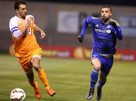 אבי סטרול. הבלם פגש את האקסית (צילום: אלן שיבר)