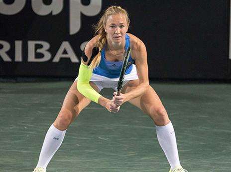 לא הצליחה מול הקהל הביתי. גלושקו (ניר קידר, איגוד הטניס)