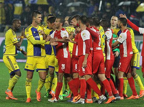 גם הדרבי הזה היה חם (צילום: דני מרון)