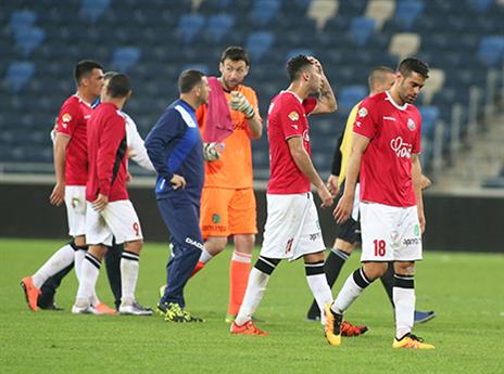 שחקני הפועל חיפה מאוכזבים (יוסי שקל)