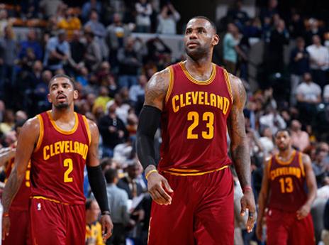 התעמת עם לברון. אירווינג (GETTYIMAGES)