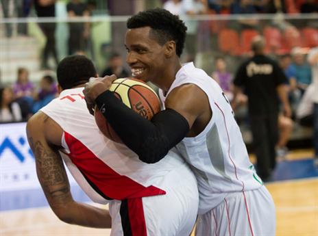 אווירה טובה באולם זיסמן (צילום: איגוד הכדורסל)