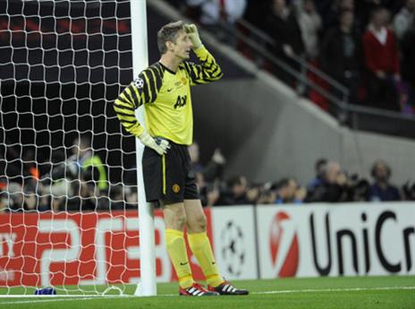 במשחקו האחרון במדי היונייטד בגמר האלופות (getty)