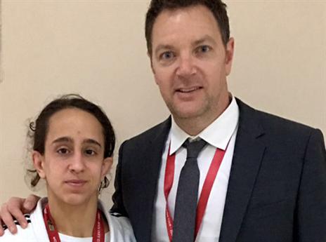 גילי כהן: "מרוצה שזכיתי במדליה חשובה בדרך להבטחת הכרטיס לריו" (איגוד הג'ודו)