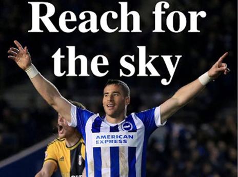 עיתון האוהדים של ברייטון בחר את חמד לתמונת השער לקראת המשחק