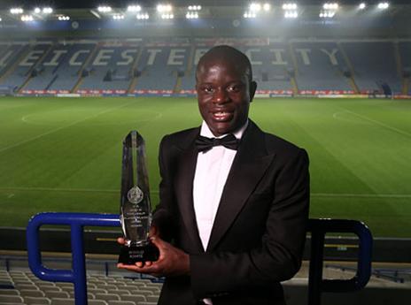 קאנטה נבחר לשחקן השנה של שחקני לסטר (GETTYIMAGES)