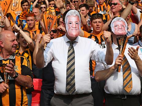 אוהדי האל עושים כבוד לסטיב ברוס (gettyimages)