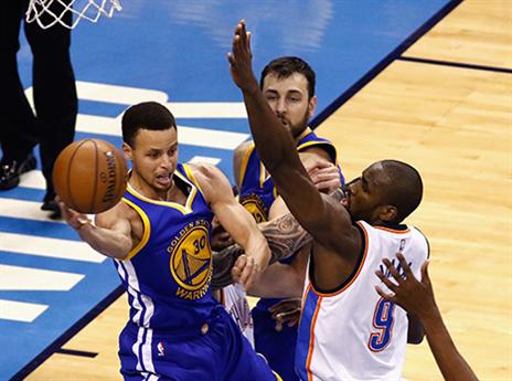 ה-MVP פינה את המקום לתומפסון (gettyimages)