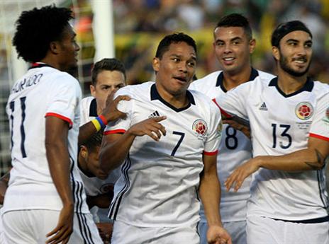 באקה. קולומביה כבר ברבע (getty)