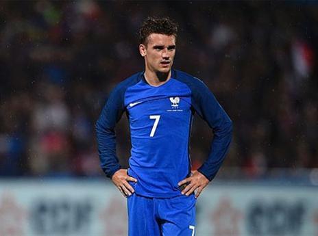 השם הבולט בהתקפה של צרפת. גרייזמן (Getty)