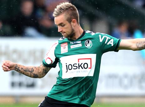 יאנצ'ק באוסטריה. מכבי פ"ת מרוצה (צילום: האתר הרשמי של ריד)