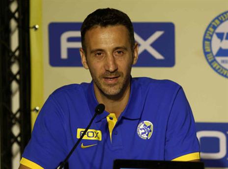 חוזר למכבי ת"א. ליובין (צילום: אלן שיבר)