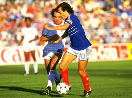 פלאטיני. לרונאלדו חסר שער אחד כדי להשאיר אותו מאחור (Getty)