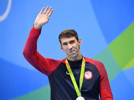 נפרדים, כנראה, מאגדה. מייקל פלפס בריו (getty)