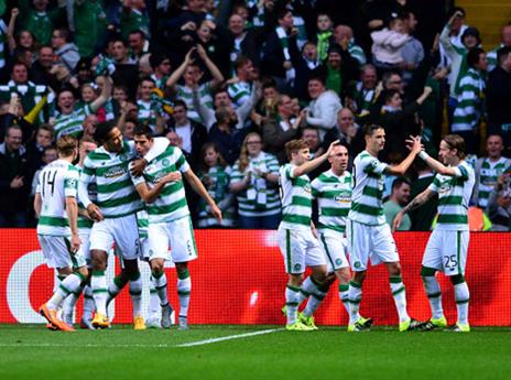 ביטון ושחקני סלטיק. "מהמועדונים הגדולים ביותר" (getty)