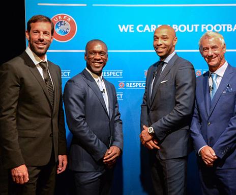 שלפו את הכדורים: הנרי, סידורף, ואן ניסטלרוי וראש (gettyimages)