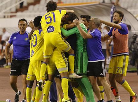 אחרי דרמה, מכבי ת"א בבתים (צילום: מכבי ת"א)