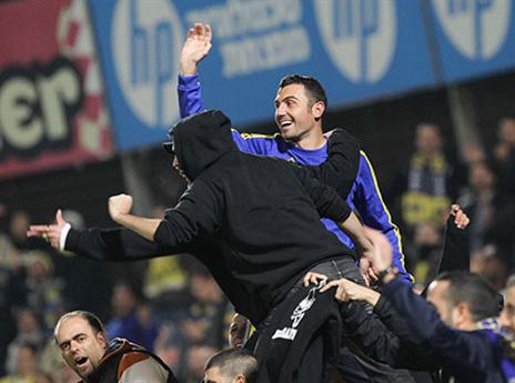 במכבי ת"א אהבו את מיטרוביץ' מאוד (אלן שיבר)