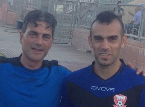 עמאשה וסוכנו אבי חיון. בקרוב באדום של הפועל?