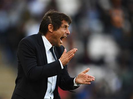 אנטוניו קונטה. צ'לסי שמרה על רשת נקייה (gettyimages)