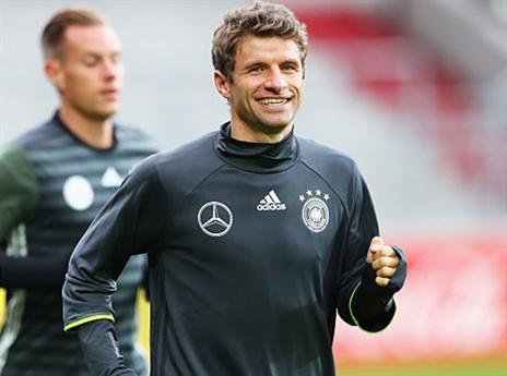 תומאס מולר. יפתח בהתקפת גרמניה (getty)