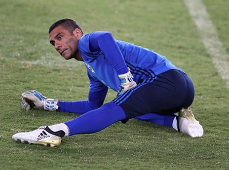 הגיבור של הנבחרת במקדוניה, דודו גורש, ימשיך בין הקורות (אלן שיבר)