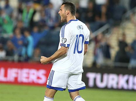 היחידי שתיפקד. תומר חמד חוגג (צילום: אלן שיבר)