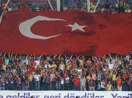 האוהדים הטורקים. חוויה בלתי נשכחת (getty)