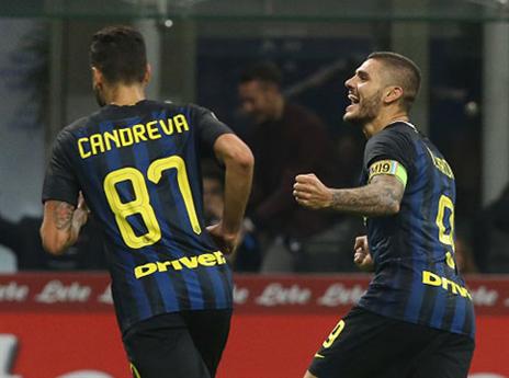 שער ניצחון דרמטי לחלוץ אינטר (gettyimages)