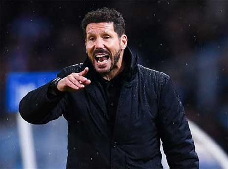 הפסד בדרבי, והוא ימצא את עצמו במרחק של 9 נקודות מריאל. סימאונה (Getty)