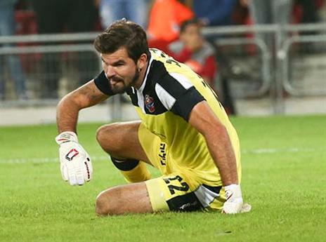 סופג ביקורת. פלטהאוזן המאכזב (צילום: דני מרון)