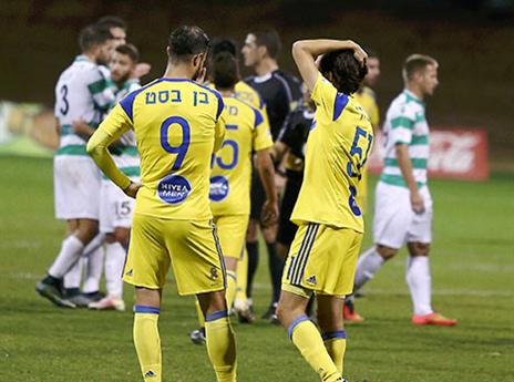 חזרה להיות אפאטית. מכבי ת"א במשבר (צילום: אלן שיבר)