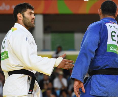 "תמצית הישראליות בספורט". אורי ששון (AFP)