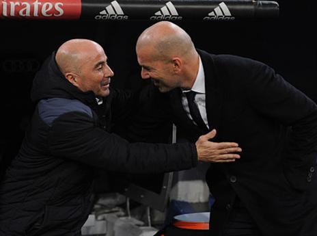 זידאן. "חצי ראשון קרוב לשלמות" (getty)