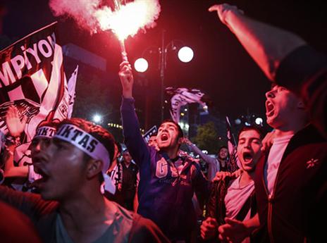 "הגרעין החוליגני של בשיקטאש הוא עולם אחר" (צילום: getty)