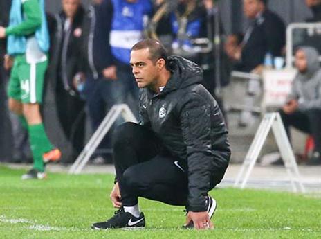 לוזון. התעכב על התבוסה לב"ש (צילום: דני מרון)