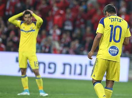 דיכאון במכבי ת"א. האליפות בורחת (צילום: אלן שיבר)