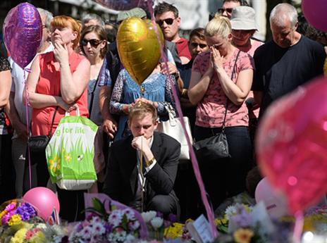 מקום הפיגוע במנצ'סטר (getty)
