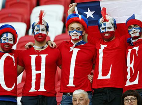 אוהדי צ'ילה קיבלו עוד גמר (getty)