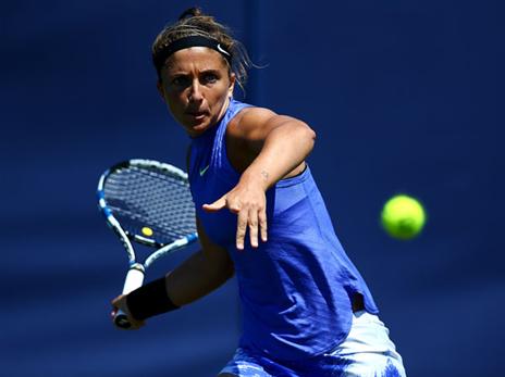 הסתבכה. שרה אראני (getty)