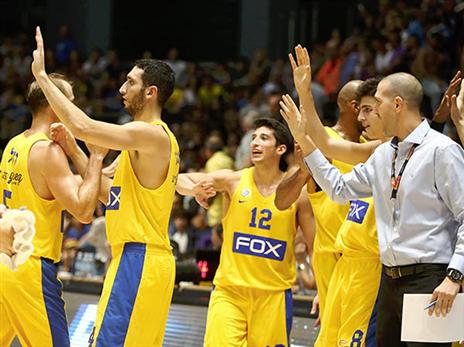 מכבי ת"א יכולה להיות אופטימית (צילום: אלן שיבר)