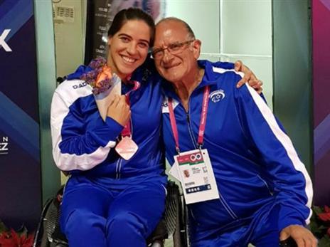 פיזארו. הישג מכובד (צילום באדיבות הוועד הפראלימפי)