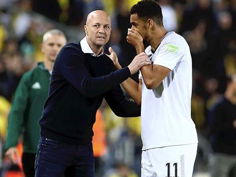 "מכיר את קרויף כבר 3-4 שנים. הוא פנטסטי" (צילום: אלן שיבר)