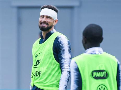 גם הפציעה בראש לא עצרה אותו (GETTY)