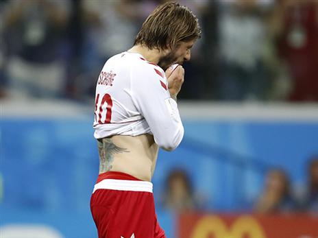 שמייכל היה ענק, אבל דנמרק הולכת הביתה (getty)