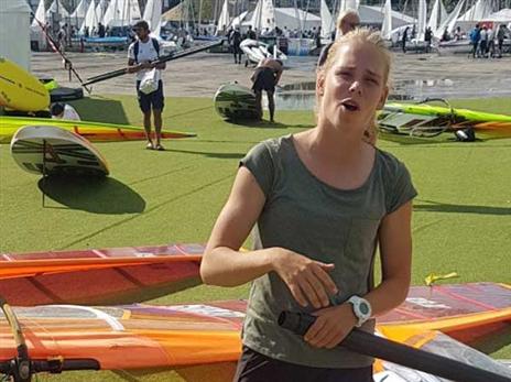 קטי ספיצ'קוב, סיימה במקום ה-12 (באדיבות איגוד השייט)